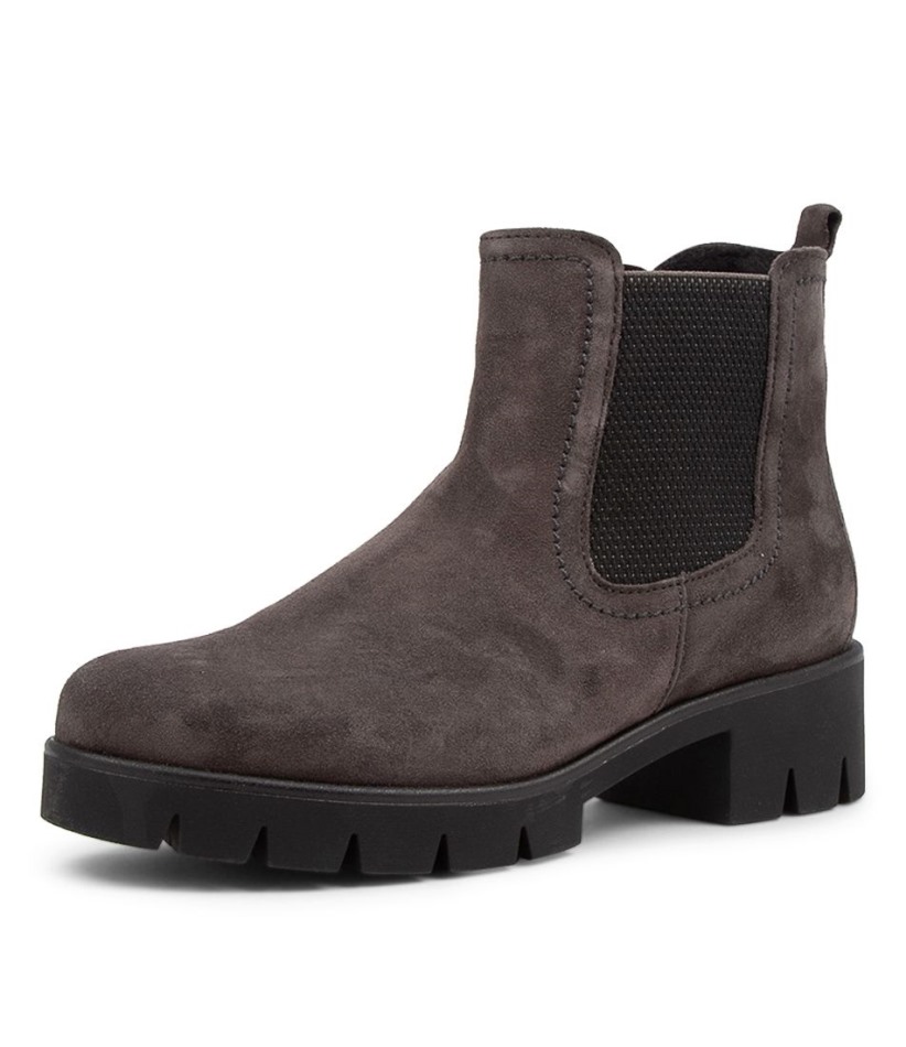 Gabour | Bottines Exclusives En Daim Gluck Pepper